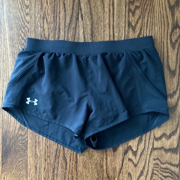 Under Armour - Fly-By 2.0 Mini Shorts - M - Black - Picture 1 of 6